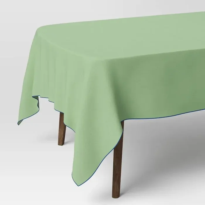 104″x60″ Tablecloth Green – Room Essentials™