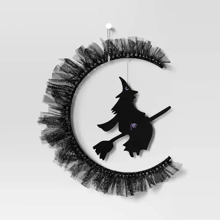 15″x13.5″ Tulle Moon Wall Decorative – Hyde and EEK! Boutique™