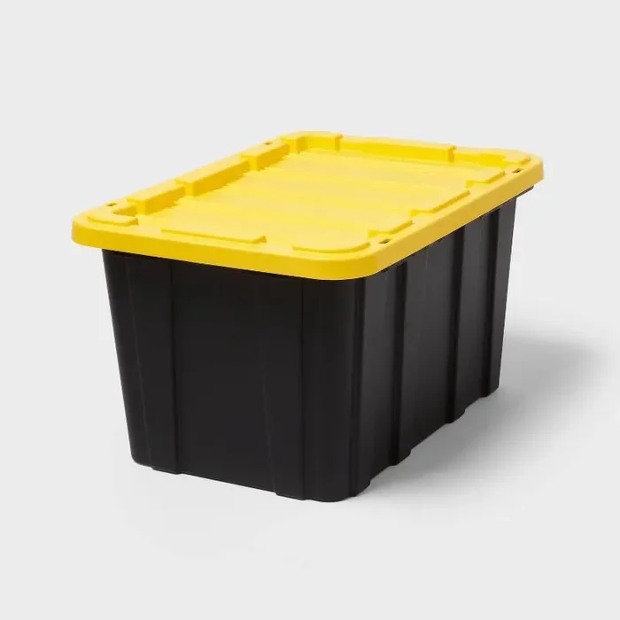 27gal Heavy Duty Storage Tote – Brightroom™