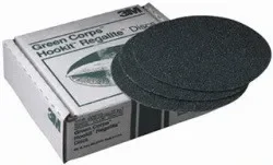 3M 0512 6″ 80E Hookit Grn- 25/Bx, Price/BX