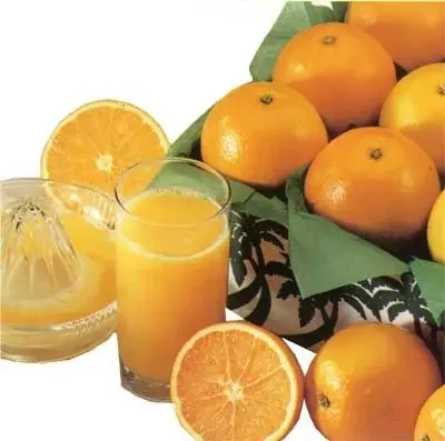 4 Valencia Oranges