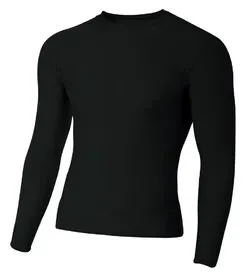 A4 NB3133 Youth Long Sleeve Compression Crew