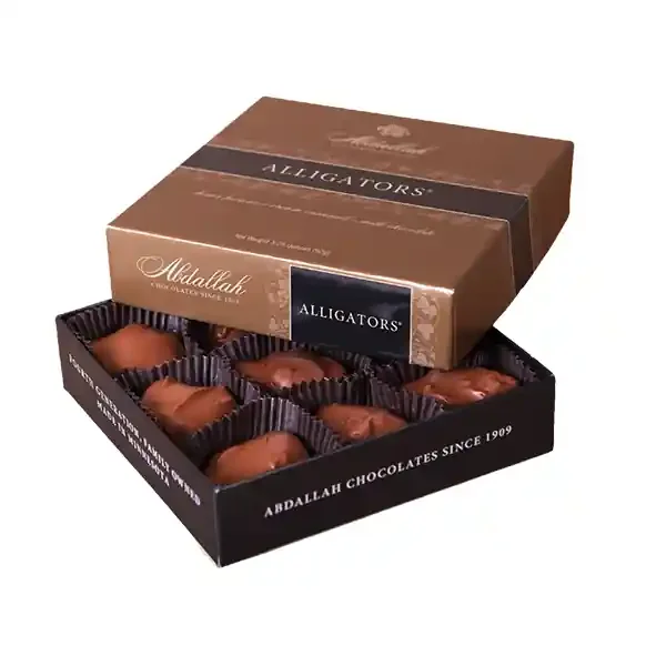 Abdallah Candies Milk Chocolate Alligators Gift Box