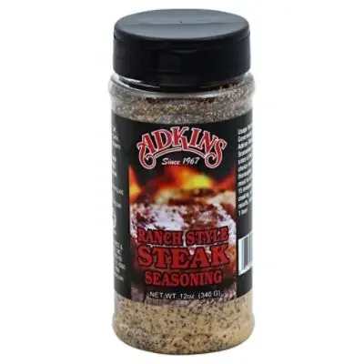 Adkins Seasoning Ranch Style Steak – 12 Oz