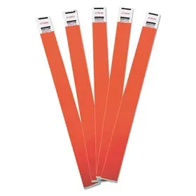 Advantus AVT75510 Crowd Management Wristbands, Sequentially Numbered, 9.75″ x 0.75″, Red, 500/Pack, Price/PK