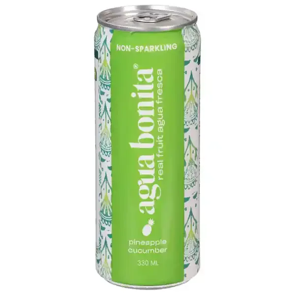 Agua Bonita Pineapple Cucumber Non Sparkling Agua Fresca