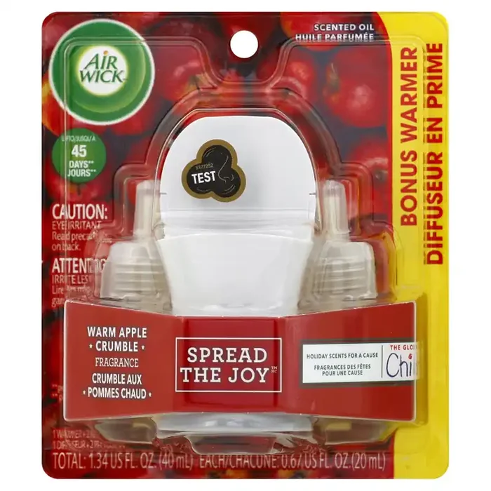 Air Wick Warm Apple Crumble Scented Oil Starter Kit