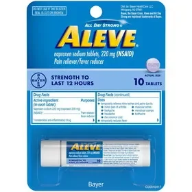 Aleve Tablets, 10 Piece, 6 Per Box, 6 Per Case, Price/CASE