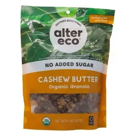 Alter Eco Granola, Cashew Butter, Organic