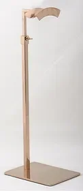 AMKO Displays CSR-GD2 Handbag Stand, Rose Gold Finish, Base: 8″, Adjustable Upright: 14″ – 26″