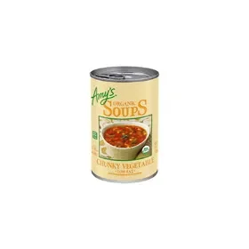 Amy’s Chunky Vegetable Soup, Organic