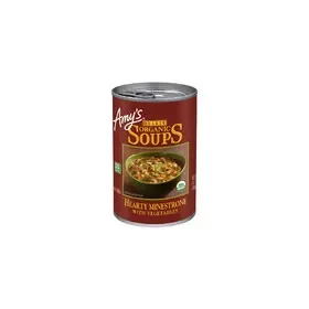 Amy’s Hearty Minestrone with Vegetables Soup, Organic