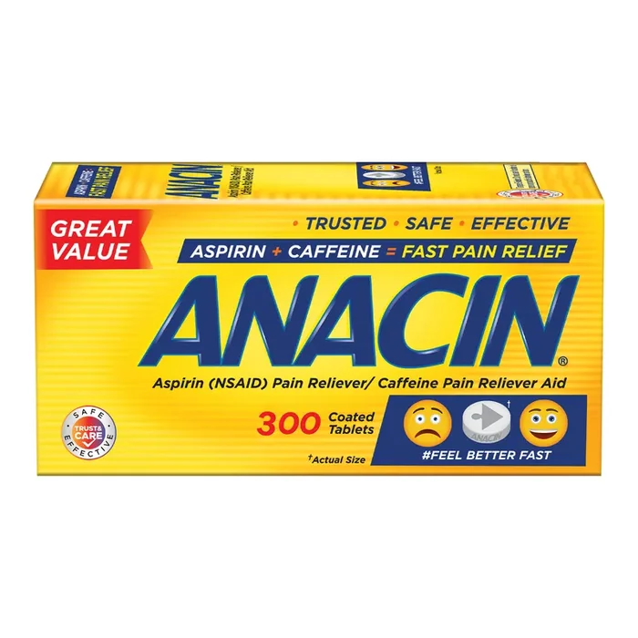 Anacin Fast Pain Relief Tablets
