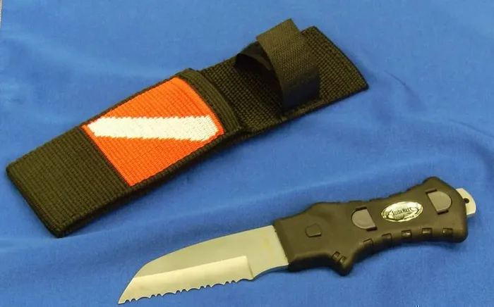 Angled Harness Knife