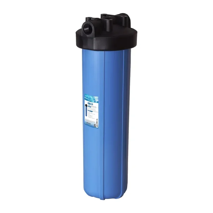 APEC 20 Inch Big Blue Whole House Water Filter Housing 1″ Inlet/Outlet (HBB-20)