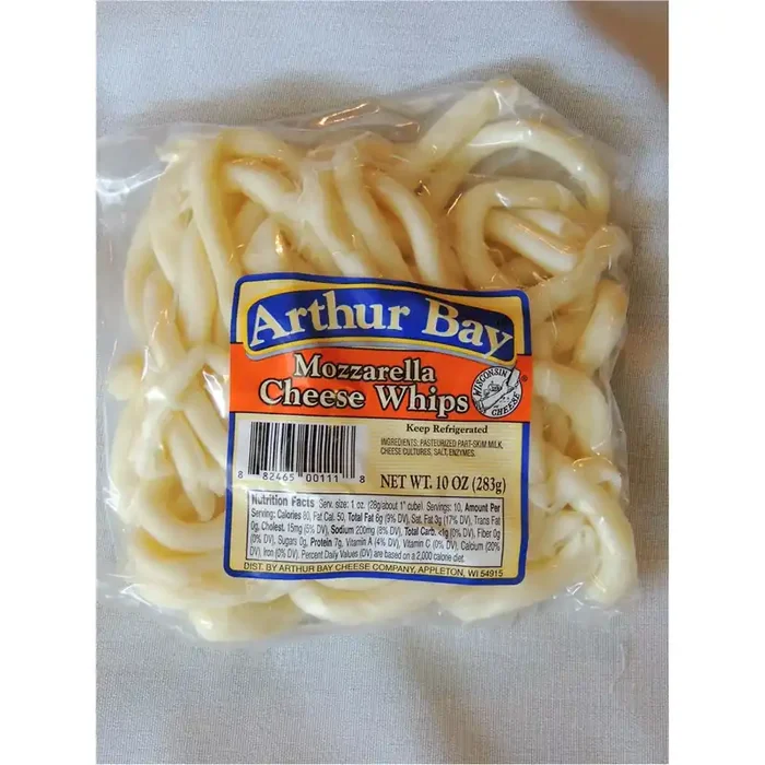 Arthur Bay Mozzarella Cheese Whips, 10 oz