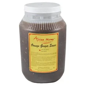 Asian Menu Orange Ginger Sauce All Natural, 1 Gallon, 2 per case, Price/Case