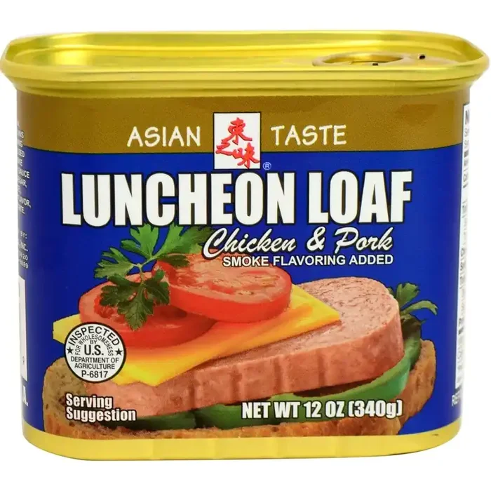 Asian Taste Chicken & Pork Luncheon Loaf