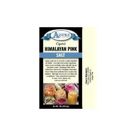 Azure Market Himalayan Pink Crystal Salt
