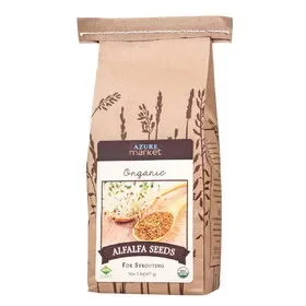 Azure Market Organics Alfalfa Sprouting Seeds, Organic