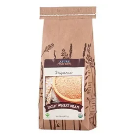 Azure Market Organics Wheat Bran, Light, Organic