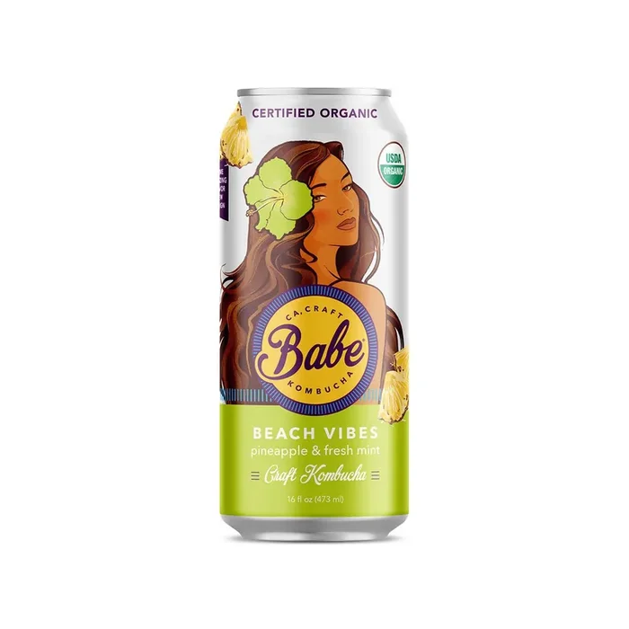 Babe Beverages Beach Vibes​ Pineapple and Mint