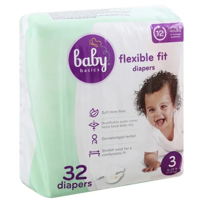 Baby Basics Size 3 Ultra Diapers