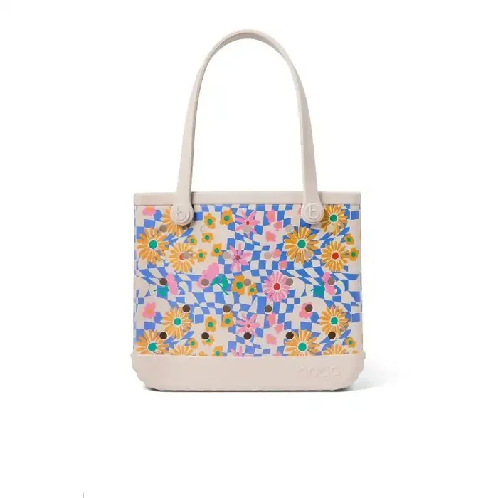 Baby Bogg Bag Tote Bag – Blue Saffron Check‘er Out
