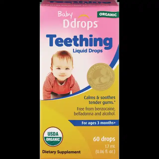 Baby Ddrops Teething Liquid Drops