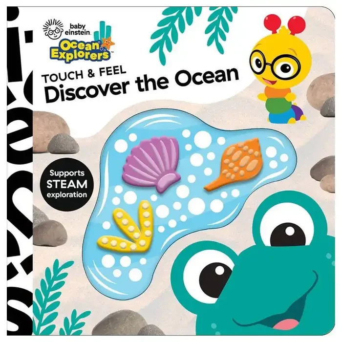 Baby Einstein Ocean Explorers Discover the Ocean – Touch and Feel (Board Book)