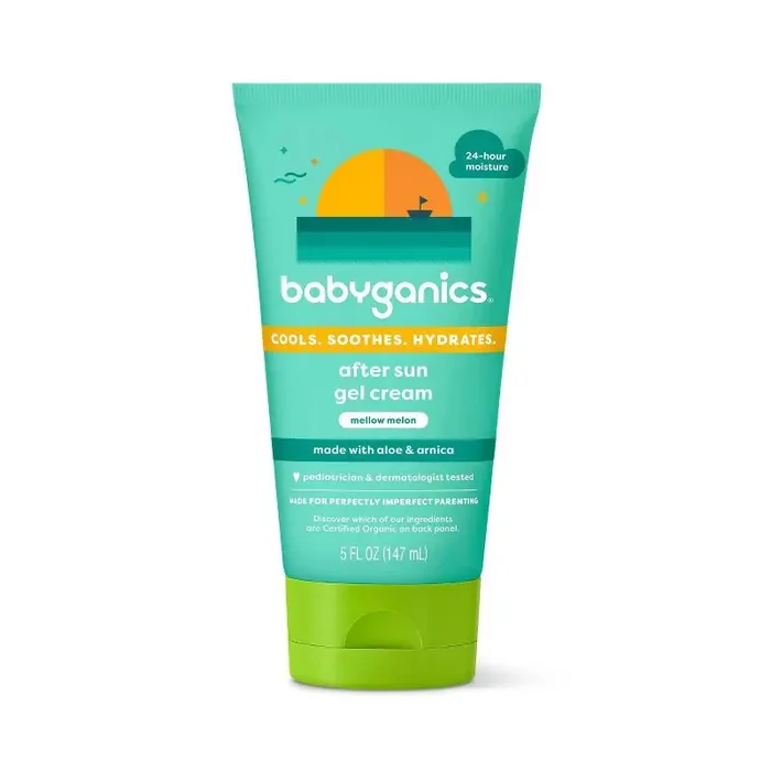 Babyganics After Sun Gel Cream – 5 fl oz