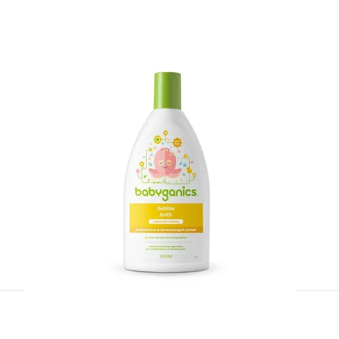 Babyganics Bubble Bath Chamomile Verbena – 20 fl oz Packaging May Vary