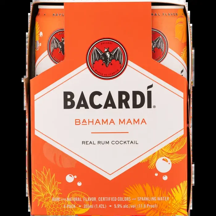 Bacardí Bacardi Bahama Mama 4Pk