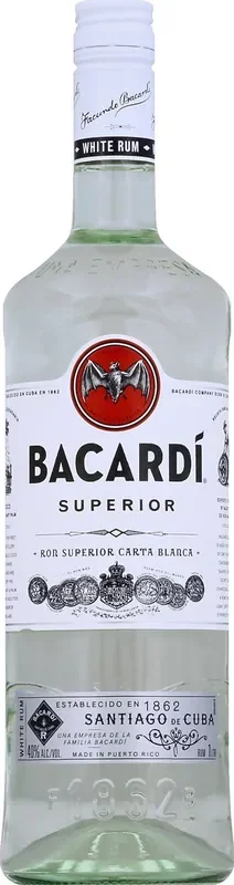 Bacardi Rum 1 lt