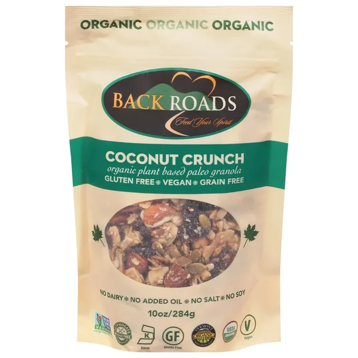 Back Roads Organic Coconut Crunch Granola 10 oz