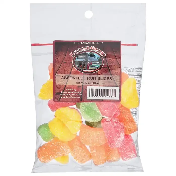 Backroad Country Assorted Fruit Slices 12 oz