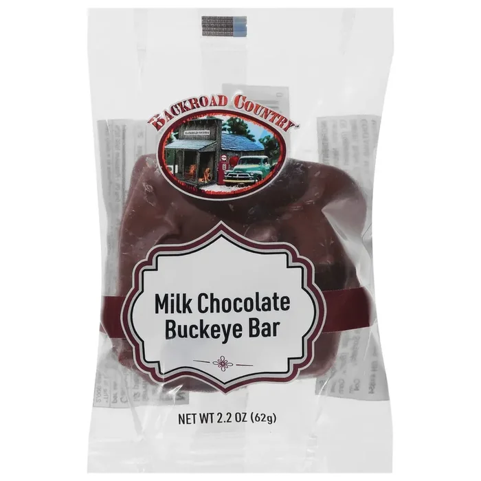 Backroad Country Milk Chocolate Buckeye Bar 2.2 oz