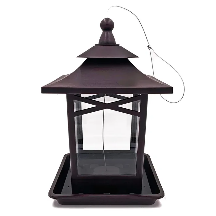 Backyard Glory Plastic Hanging Hopper Bird feeder – 5-lb