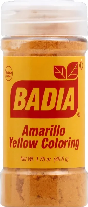 Badia Amarillo (Yellow Food Coloring) Jar