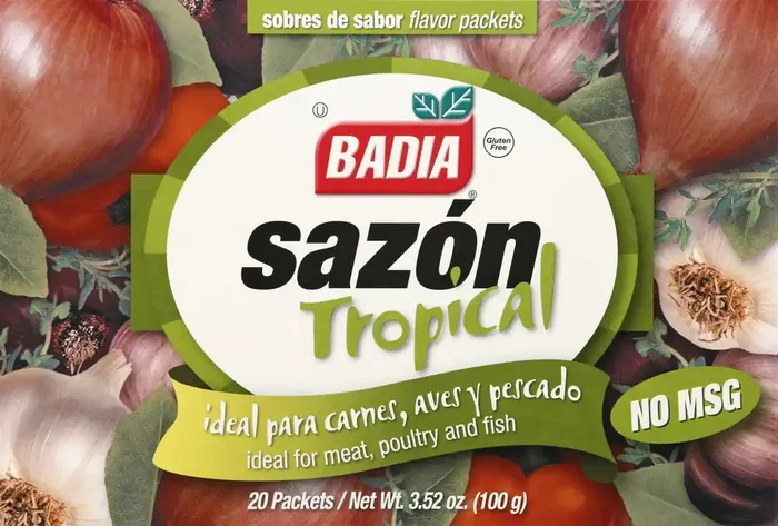 Badia Sazon Tropical Flavor Packets 20 ea