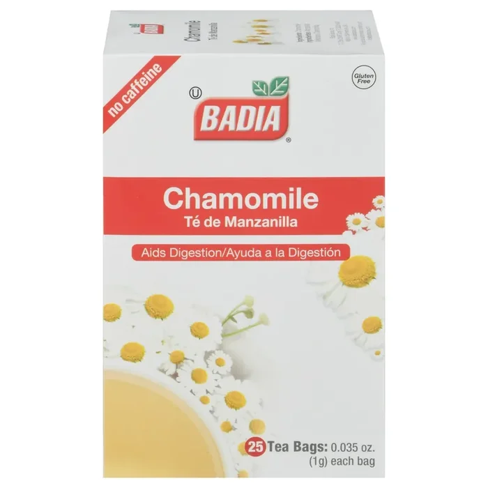 Badia Te De Manzanilla (Chamomile Tea Bags)