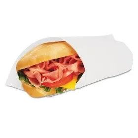 Bagcraft BGC057014 Grease-Resistant Paper Wraps and Liners, 14 x 14, White, 1,000/Box, 4 Boxes/Carton, Price/CT