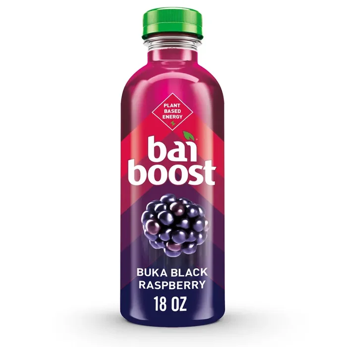 Bai Boost Buka Black Raspberry, Antioxidant Infused Beverage Bottle – 18 fl oz