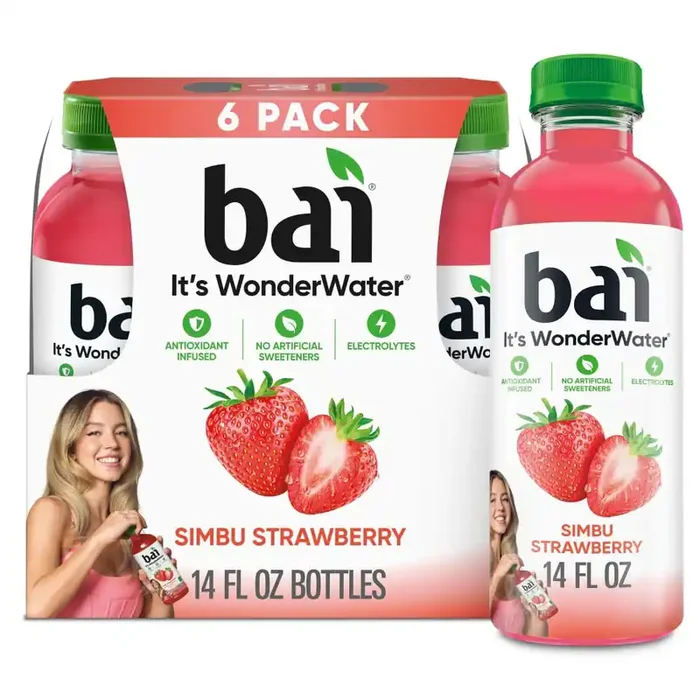 Bai Simbu Strawberry Antioxidant Infused Water Beverage Bottles