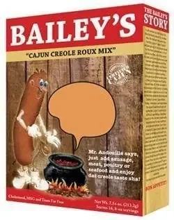 Bailey‘s Cajun Creole Roux Mix