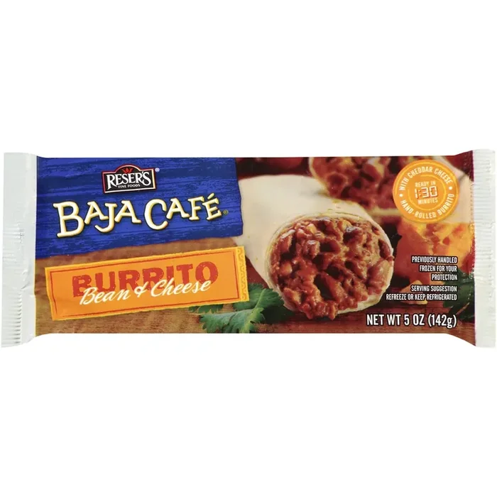 Baja Cafe Bean & Cheese Burrito
