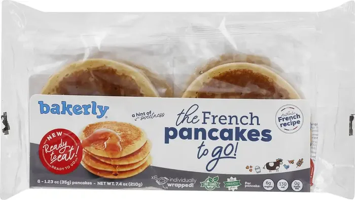 Bakerly Pancakes French 7.4 Oz