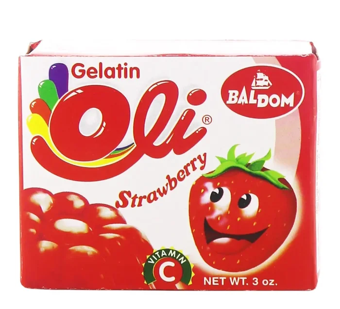 Baldom Strawberry Gelatin