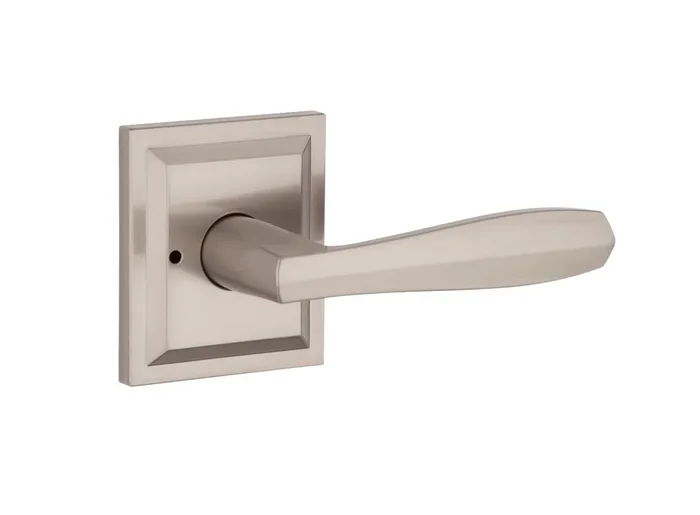 Baldwin Prestige Torrey Satin Nickel Interior Bed/Bath Privacy Door Handle