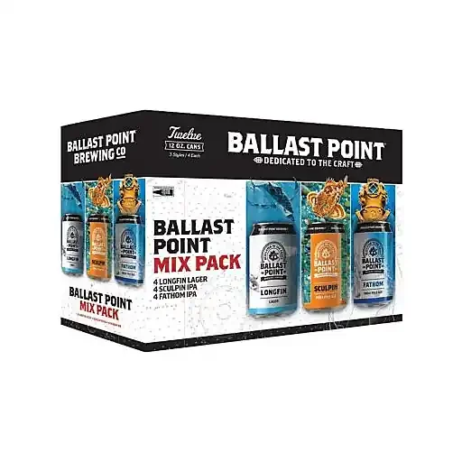 Ballast Point Brewing Company Mix Pack